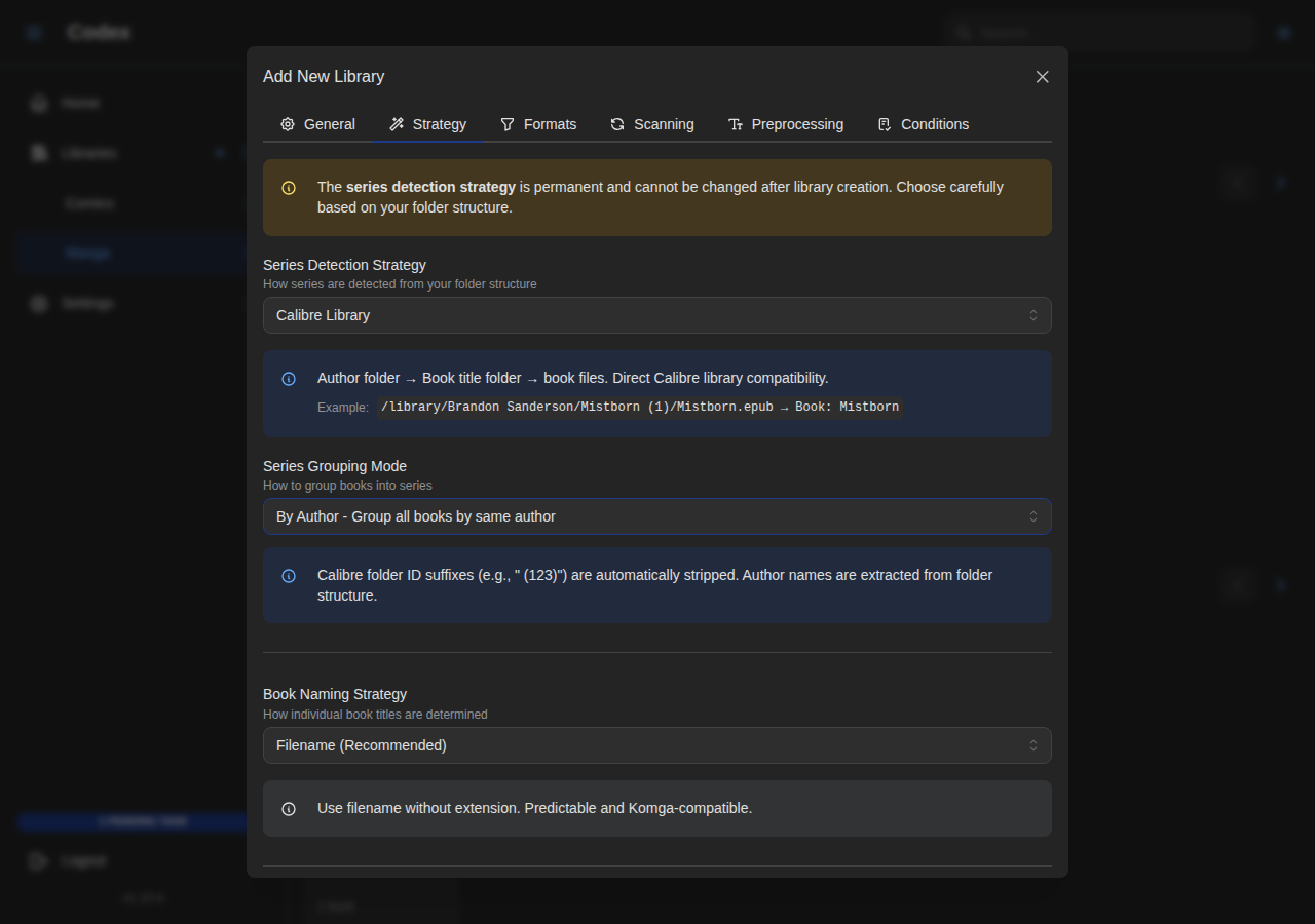 Add Library - Books Strategy